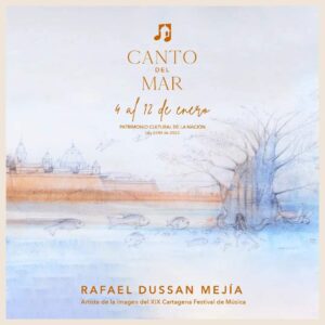 Naturaleza Heroica’ con la pieza ‘Al límite con lo marino’, se encuentra abierta al público en el Museo de Arte Moderno de Cartagena Enrique Grau, donde se exponen 35 obras de Dussan. | Foto: Fontur